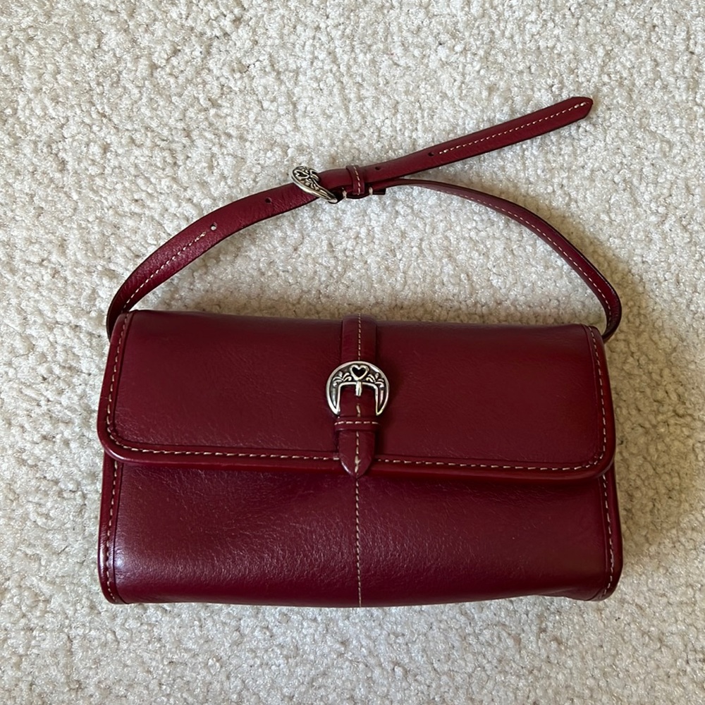 Brighton Burgundy crossbody/belt bag
